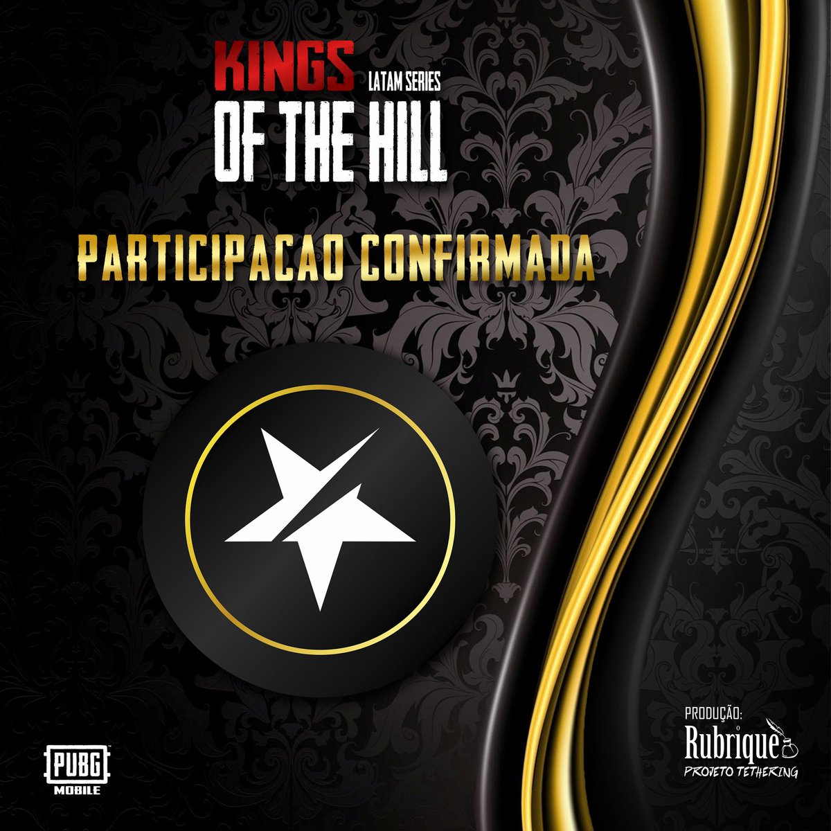 agRubrique's tweet photo. Vamos começar a anunciar as equipes confirmadas no nosso torneio oficial de PUBG Mobile - Kings of The Hill!

Equipe: @stardustesportsbr

#pubgmobile #koth #rubrique #projetotethering https://t.co/e8sCx0AkD8