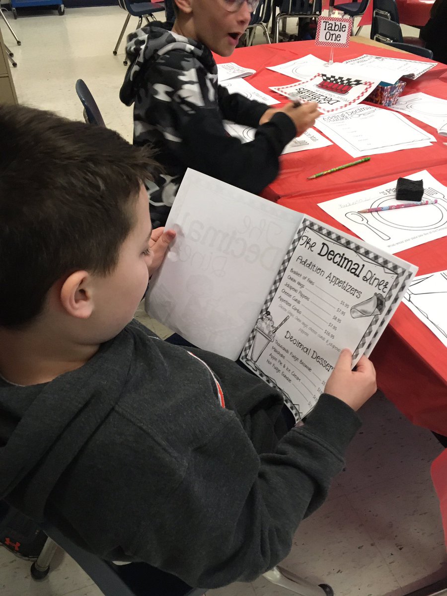 KatelynWargo's tweet photo. More Decimal Diner pics! #decimalfun @BmeCmsd https://t.co/6MLLlKWkpb
