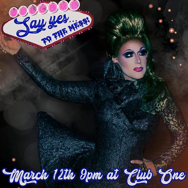 Our own @blairwilliamsmga2015 will be joining <a href="/houseofgunt/">House of Gunt</a> on March 12th for SAY YES TO THE MESS!
.
.
.
#clubone #clubonejefferson #club1jefferson #baycafe #drag #dragshow #dragqueen #lgbtq #gaybar #gayclub #supportgaybusinesses #supportlocaldrag #gaysav… ift.tt/3aqnJC0