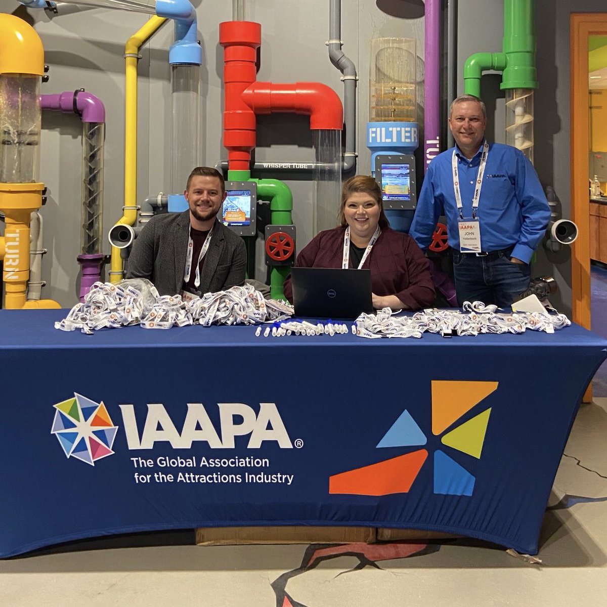 IAAPAHQ's tweet photo. The IAAPA North America team is ready to welcome attendees to the Meet IAAPA event at @RipleysNiagara in Canada. 🇨🇦 👋🏻 #IAAPAConnections https://t.co/xD8WkFNPeg