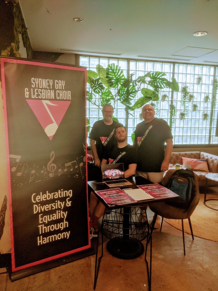 If you're nearby or a student at <a href="/Sydney_Uni/">University of Sydney</a> and visit our SGLC stall at the USU Pride Markets! We'll have information about joining the choir, as well as details about our upcoming major concerts Euphoria: a Eurovision Extravaganza! #Eurovision
#universitysydney
#eurovision2020