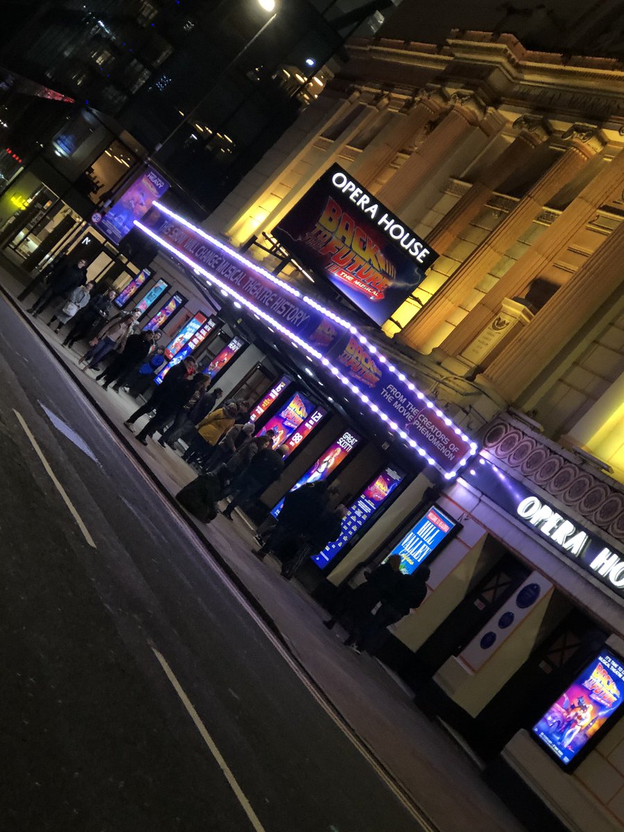 Mike_Carnell's tweet photo. @BTTFmusical Everything I wanted it to be &amp; more. A truly magical musical! Tonight I was living my favourite movie!! A fantastic cast...Plus special mention to @rogerbartoffic (who embodies @DocBrownLloyd) is awesome and the special effects @theillusionists...wow!! https://t.co/MZc5UrWOkd