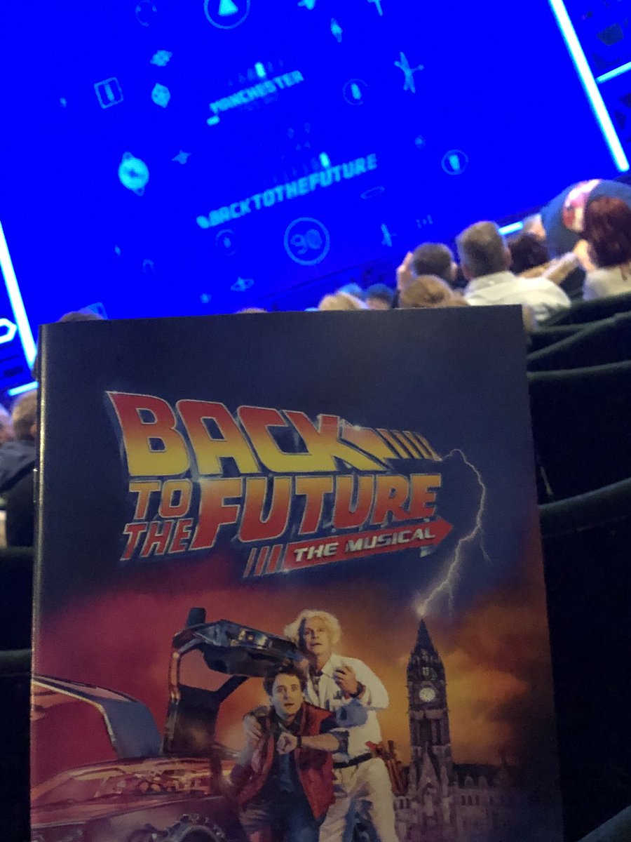 Mike_Carnell's tweet photo. @BTTFmusical Everything I wanted it to be &amp; more. A truly magical musical! Tonight I was living my favourite movie!! A fantastic cast...Plus special mention to @rogerbartoffic (who embodies @DocBrownLloyd) is awesome and the special effects @theillusionists...wow!! https://t.co/MZc5UrWOkd