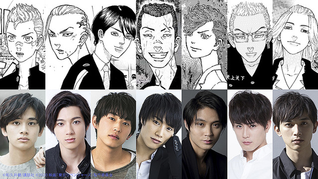 livedoornews's tweet photo. 【集結】『東京リベンジャーズ』キャスト発表、主演は北村匠海
https://t.co/L6Uyvxj1pp

◆他キャスト
山田裕貴
杉野遥亮
鈴木伸之
磯村勇斗
間宮祥太朗
吉沢亮

同作は和久井健の人気漫画の実写化作で、10/9公開予定。 https://t.co/1ezMip7K4e