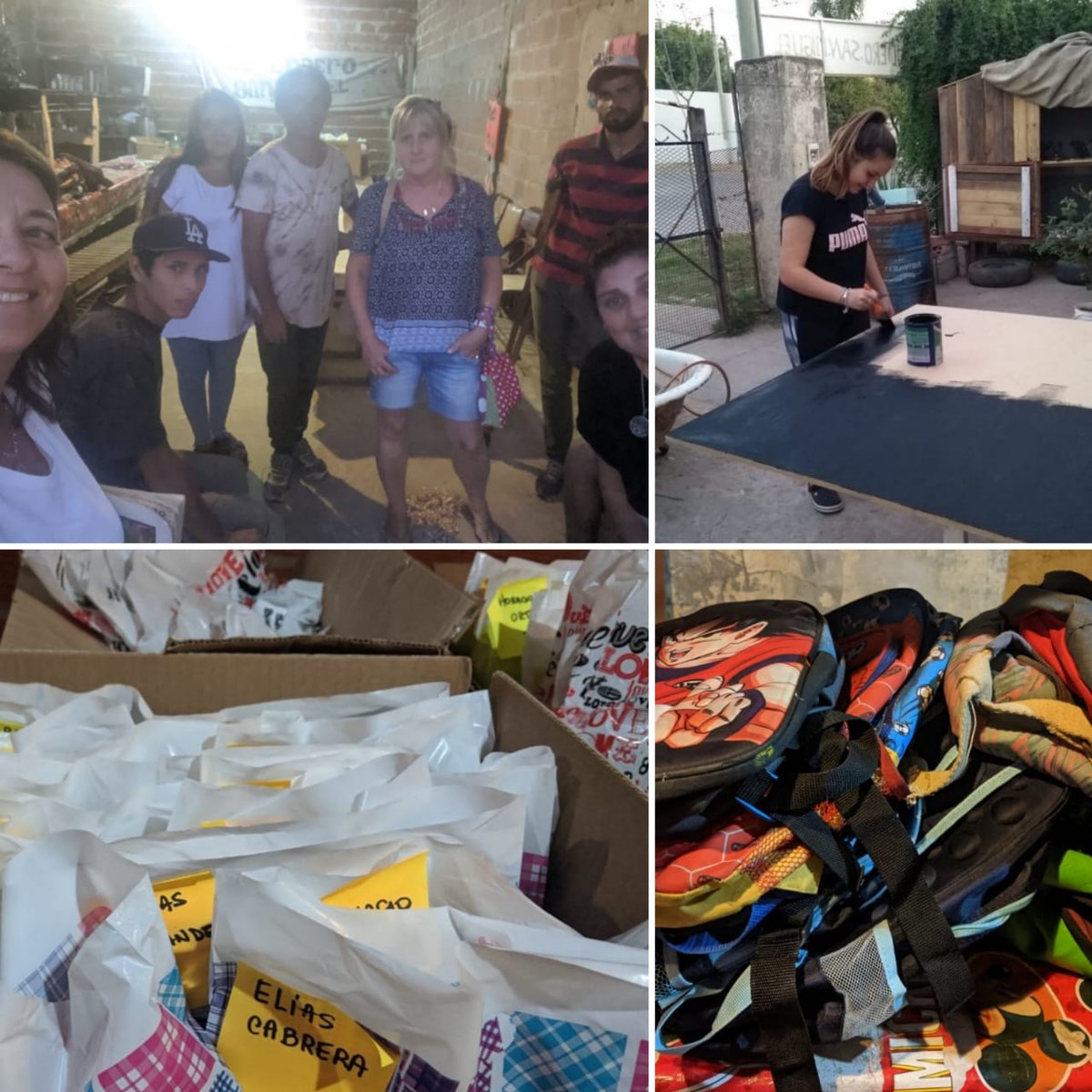 COMPROMISO Y TRABAJO EN EQUIPO
Junto a la gente del barrio en el merendero San Miguel, desde #PROSanPedroBA llegamos a más de 70 chicos que asisten diariamente, con útiles escolares. 
Gracias Huellas San Pedro y a todos los que colaboraron con donaciones. 😀