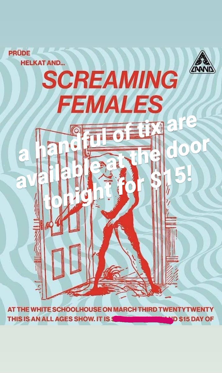 LAANDks's tweet photo. There'll be some tickets available at the door tonight for $15 but a sellout is possible.  We'll announce on social media if we hit our capacity! https://t.co/VxtxDt9Siz