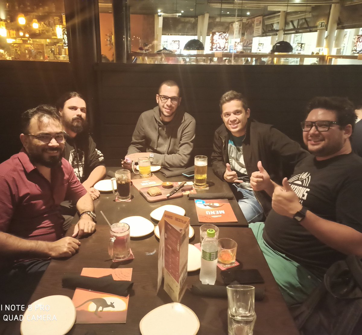 RalmsDeveloper's tweet image. Hoje com os irmãos da firma... Papo bom em boa companhia.

#friends #ilovecode #outback