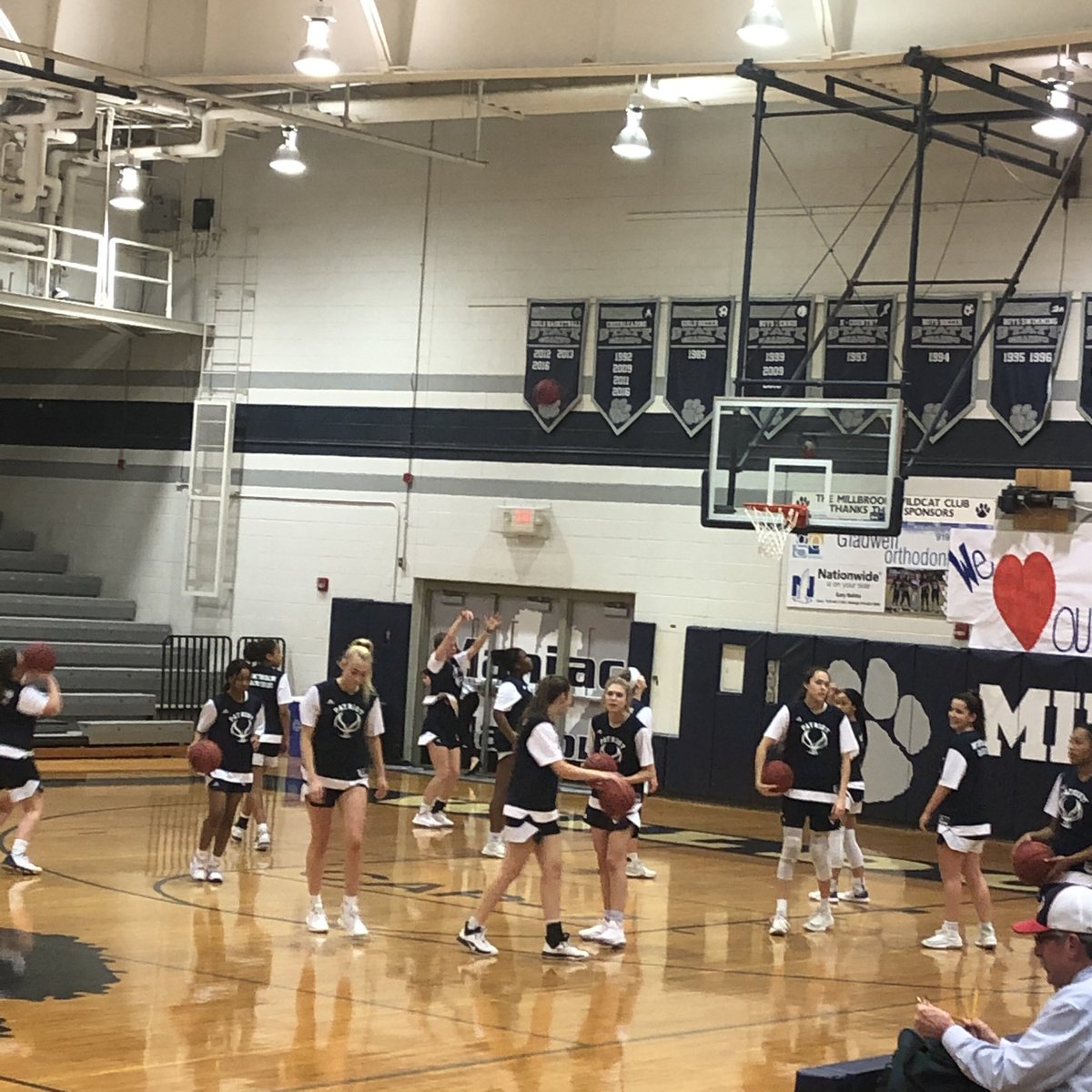 Tip at 7pm #PatriotHoops