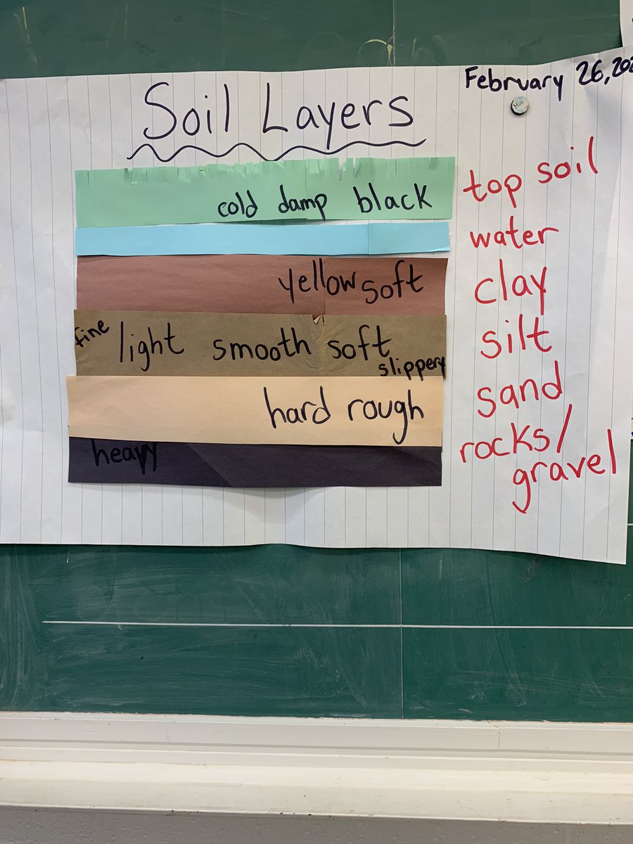Ms_TashaSmith's tweet photo. Grade 3 students @KWSS_TDSB learning how to make good soil. Our amazing TCs from OISE are bringing in incredible hands on soil lessons that are making learning so engaging for our kids. https://t.co/rUt7XNed0b
