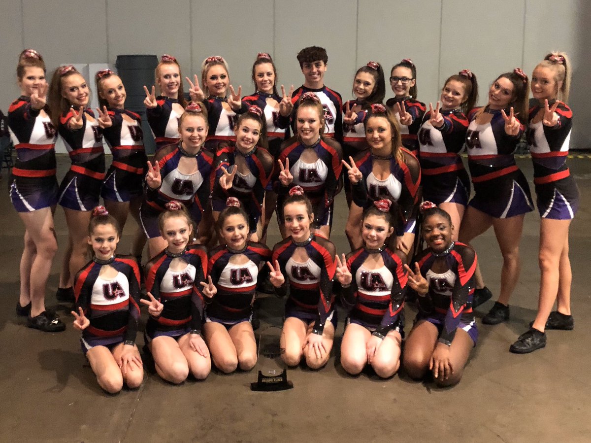tyography's tweet photo. United Allstars Venom traveled ⬇️ to Dallas this past weekend to compete at NCA All-Star Nationals. This competition is the largest in the 🌎 & they put up quite a fight. These athletes came home in 2nd place and I am so proud of them. CONGRATS VENOM!!!! 💜❤️🐍 #teamtyography https://t.co/ZR9Nnliq71