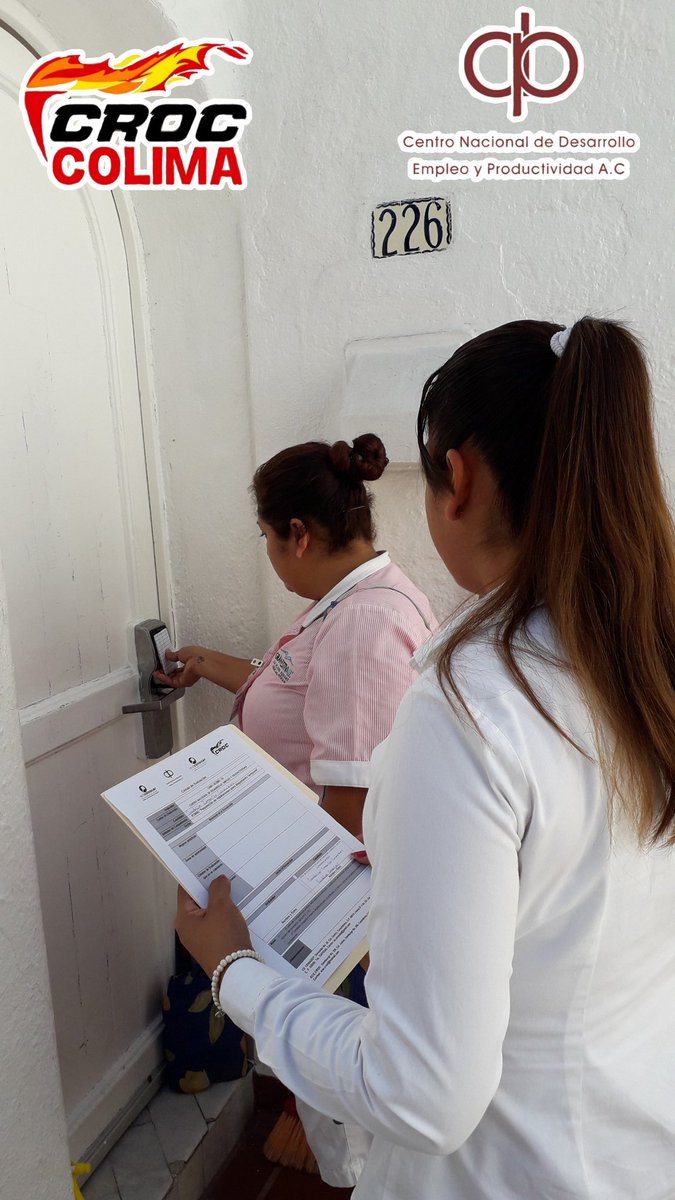 ColimaCENADEP's tweet photo. Evaluación practica en Competencias Laborales en "Preparación de Habitación para Alojamiento Temporal" a las compañeras camarista del hotel Gran Festivall. @IsaiasSiCumple  @davidoq @CROC_Nacional @ColimaCENADEP https://t.co/YjNiyFvhaU