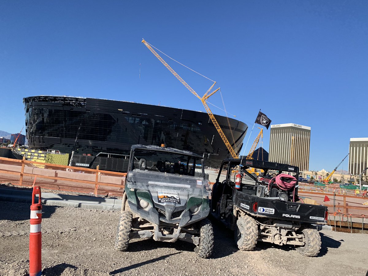 NwctaHawks's tweet photo. NWCTA touring Allegiant Stadium construction site! @yvonhicksnwcta @michelehny https://t.co/OTWrtPwoKt