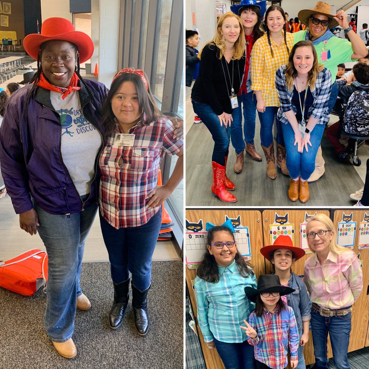 ChristiBates8's tweet photo. Go western day at Lieder elementary #liederleopardsarebettertogetger https://t.co/Vq0gYU52Wj