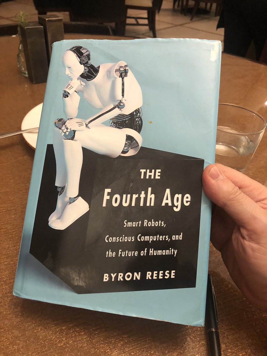 This is the second time I’m reading The Forth Age by <a href="/byronreese/">Byron Reese</a>.  It’s filled with insights from yesterday and ideas for tomorrow! #AI #innovation #transformation #digitalhealth #MustRead!