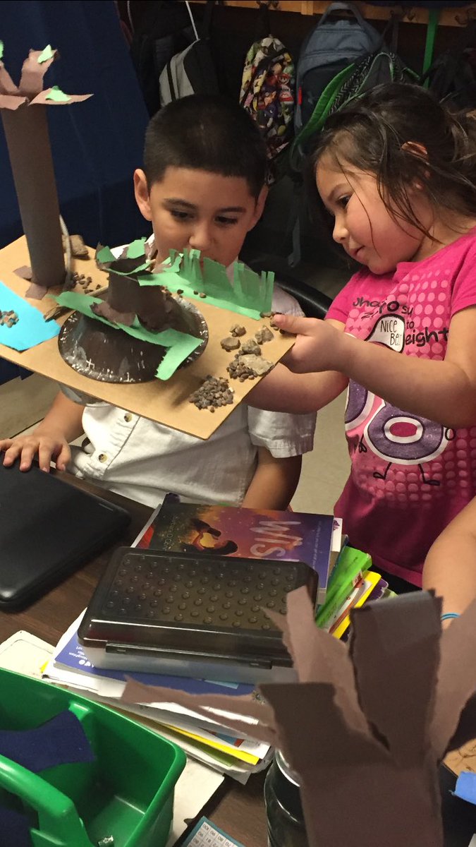 catdorc's tweet photo. Kindergarteners presented Animal Habitats to their fourth grade buddies. The bigs were impressed with the vocabulary the littles were using! @WAWschool https://t.co/f22cc4trJM