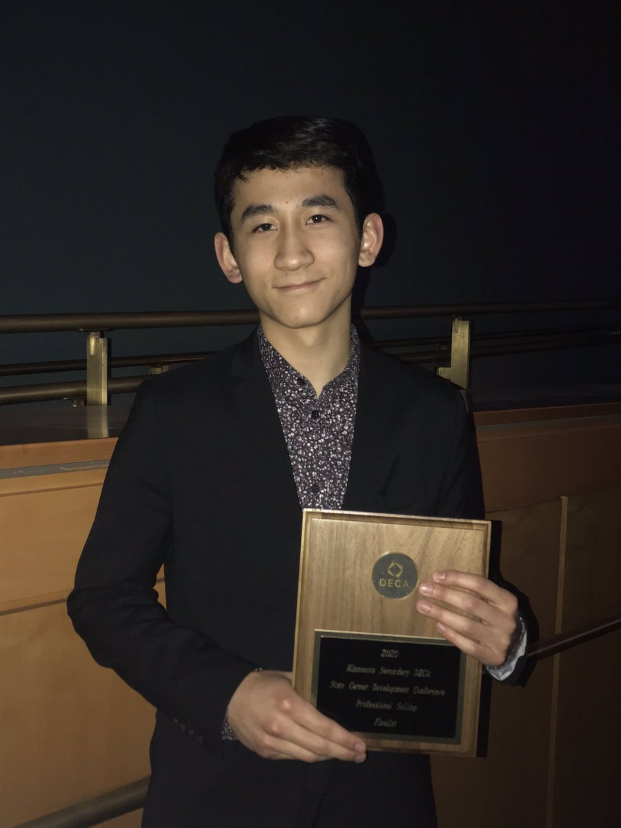 Congratulations Ben! Top 8 in Professional Selling!