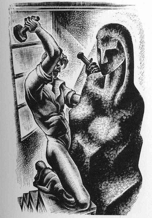 Prelude To A Million Years by Lynd Ward - Super short but jesus is it bleak. Ward just gets better with each book. Where have these been all my life?