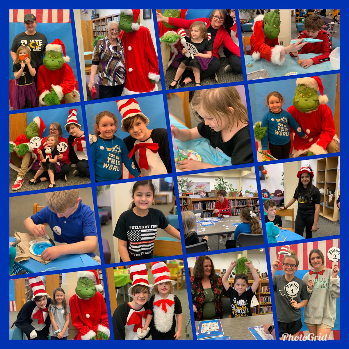 We had a great time celebrating Dr. Seuss’ 116th Birthday!!  I am so proud of my Ready Set Teach students for planning this event. <a href="/CrandallHS/">CrandallHS</a> <a href="/dowlearnj/">Janice Dowlearn</a> <a href="/LibraryCrandall/">Crandall Library</a>