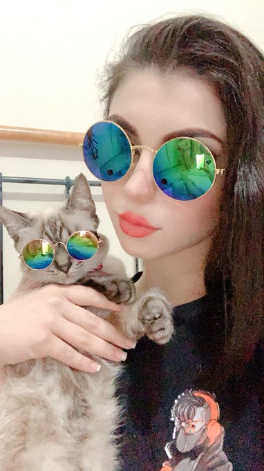 Qual foi a coisa mais in&uacute;til que voc&ecirc;s j&aacute; compraram?  Me: um &oacute;culos de sol pros meus gatos https://t<a href="/tag/strangerthings"class="tags"><span>#strangerthings</span></a>