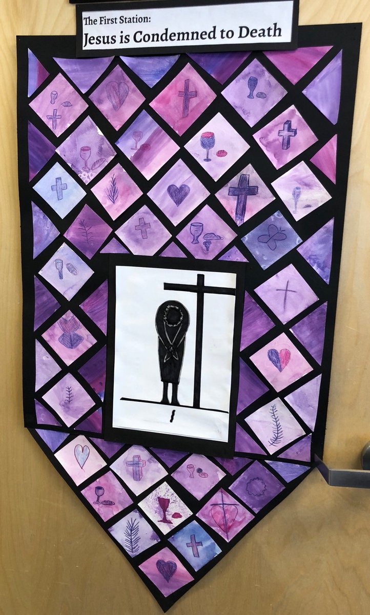 GrACE_CTR's tweet photo. Each Monday during the Lenten season, one of our schools’ elementary students come together for a liturgy and to re-enact the Stations of the Cross. Today we learned about Stations 1,2, and 3. Have a glimpse into this week!
#IBelieveInCatholicEd
@GrACE4cathed https://t.co/C76z0glloR