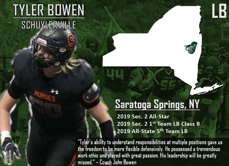 CastletonFB's tweet photo. COMMIT ALERT: Tyler Bowen welcome to the Spartan #brotherhood! #MolonLabe #WeAreSpartans https://t.co/vxCx5DHrWR