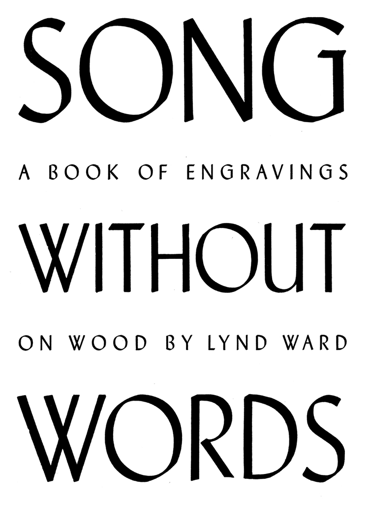 A Song Without Words by Lynd Ward - Another super short one, but equally as bleak with some more expressive storytelling. I can& #39;t keep having my mind blown like this. Vertigo is gonna destroy me.