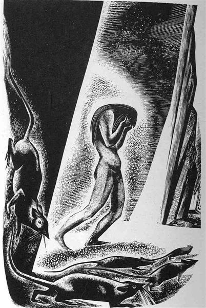 A Song Without Words by Lynd Ward - Another super short one, but equally as bleak with some more expressive storytelling. I can& #39;t keep having my mind blown like this. Vertigo is gonna destroy me.