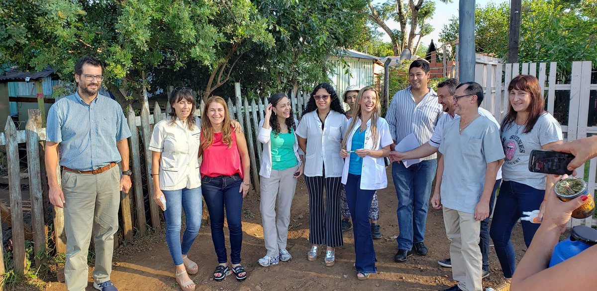 Todos contra el Denge desde el municipio y la Agrupación  Legislativa colaborando  con el Ministerio de Salud Publia Las Tacuaritas y Chacra 190