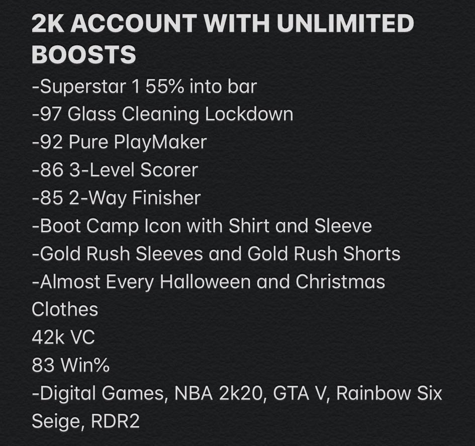 AmpzSells's tweet photo. SS1 ACCOUNT FOR SALE ON XBOX! SERIOUS OFFERS! STACKED ACCOUNT! @2kscampolice https://t.co/EBxnCZSV7B