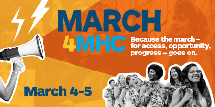 2011MHC's tweet photo. Tomorrow begins #March4MHC! On March 4-5, join your classmates in supporting @mtholyoke with a gift of any size as part of this community challenge. #savethedate #participationmatters #mtholyokeforevershallbe https://t.co/EDHrr3XIN5 https://t.co/FxG68agj2c
