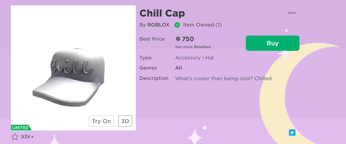 Roblox Chill Cap