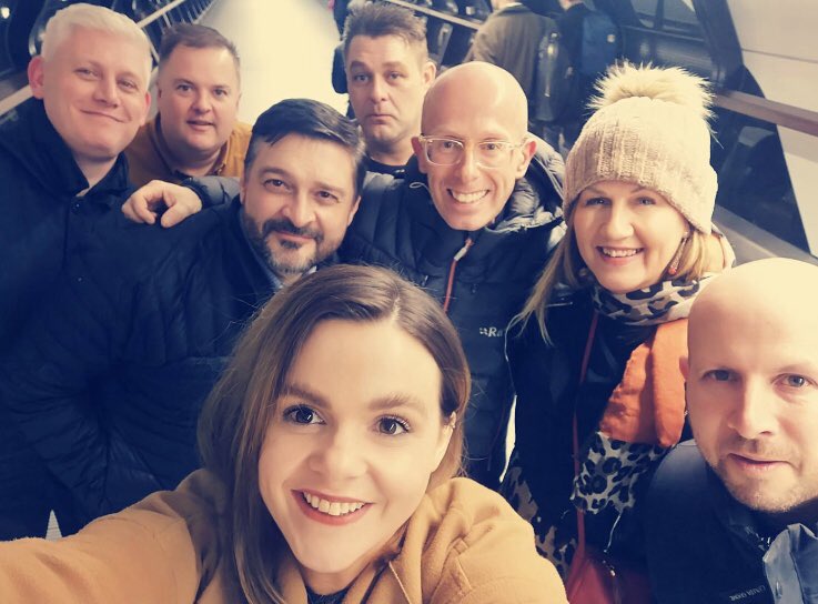 Team Selfie <a href="/CarpigianiUK/">CarpigianiUK</a> 🍦❤️