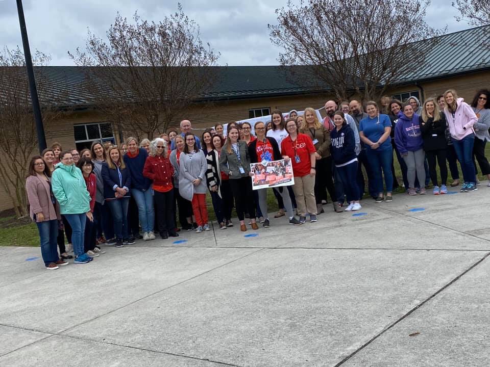 SerpaLerpa's tweet photo. Spring Run Elementary School had a walk out today. They are fighting for higher funding per pupil, fully staffed buildings, and teacher raises. Write to the board of supervisors! Show up at a county budget meeting. Please show support! #red4ed #ceastrong #ccps123 #ccpswalkout https://t.co/KjeEwtORzL