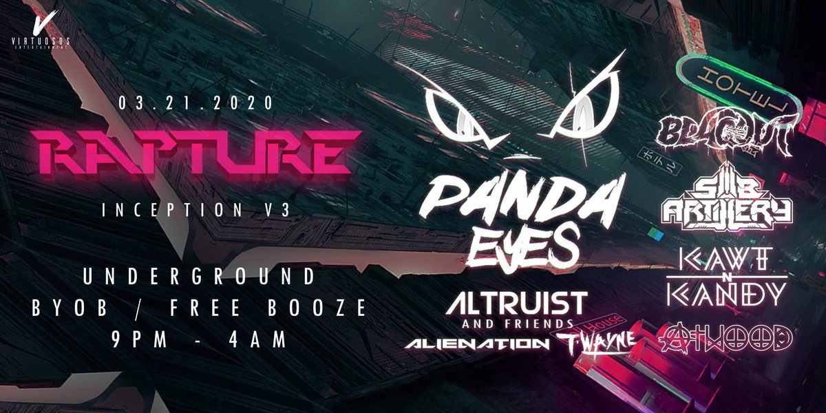 ⚠️SHOW ANNOUNCEMENT⚠️
First time playing in Houston, Shoutout @VirtuososEnt! Let's get crazy! 😈

TIX ➡️ seetickets.us/riv3