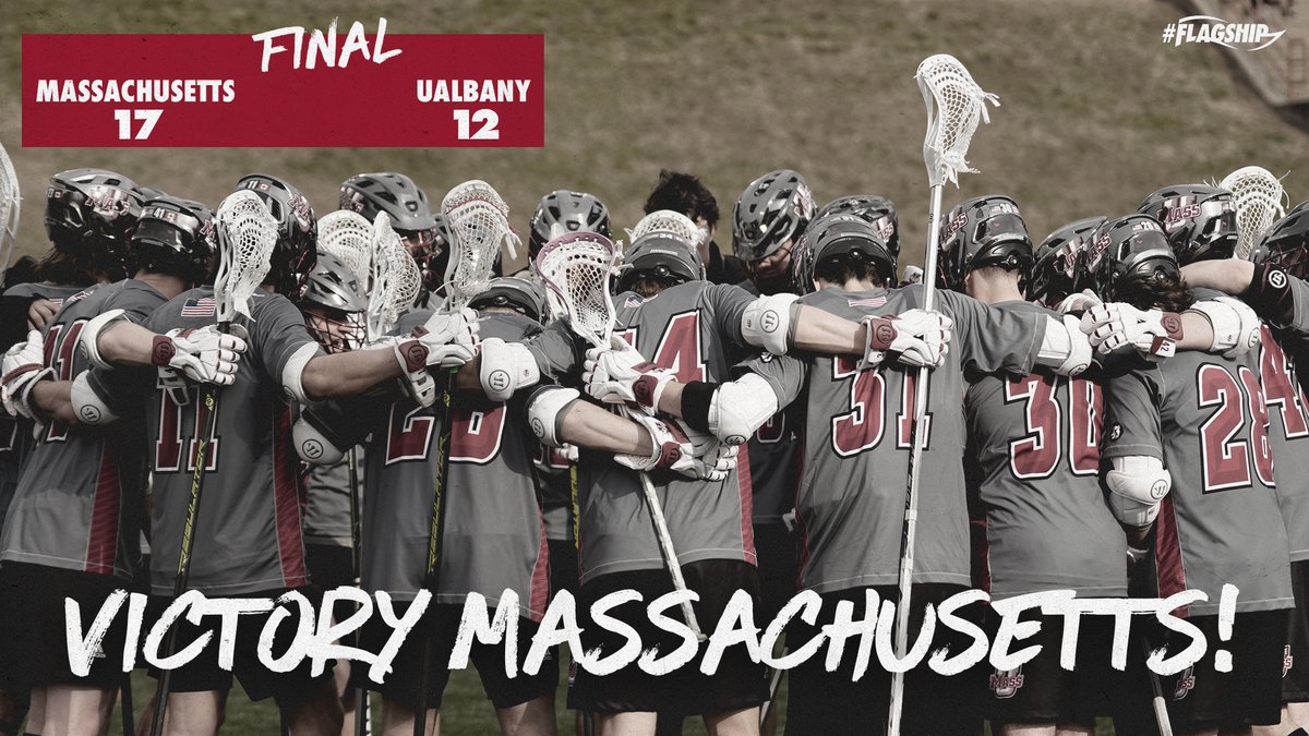 UMassMLacrosse's tweet photo. That's three straight Ws for the Gorillas.

📰 https://t.co/guYs4CkcZU
📊 https://t.co/QWGyAa0udR

#GorillaLacrosse 🦍 x #Flagship 🚩 https://t.co/mxuqoUwhQm