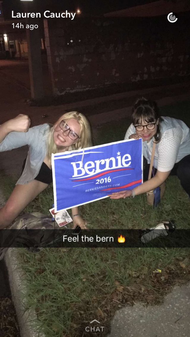 A cute throwback that has absolutely nothing to do with Super Tuesday!