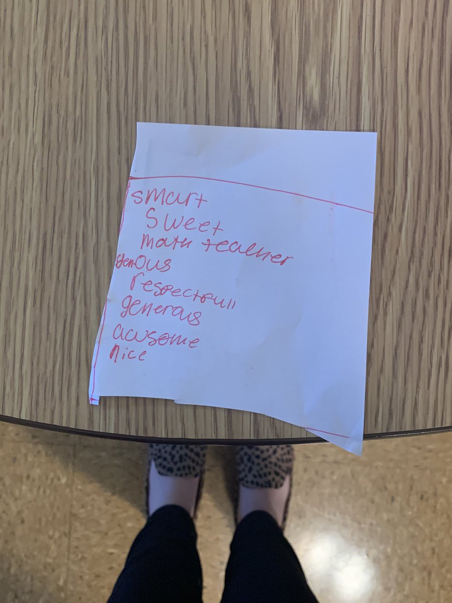 sarahhjo_7's tweet photo. the sweetest acrostic poem from the sweetest student ❤️ #msmorgan #internship #bearsteach https://t.co/I5h6aepFbk