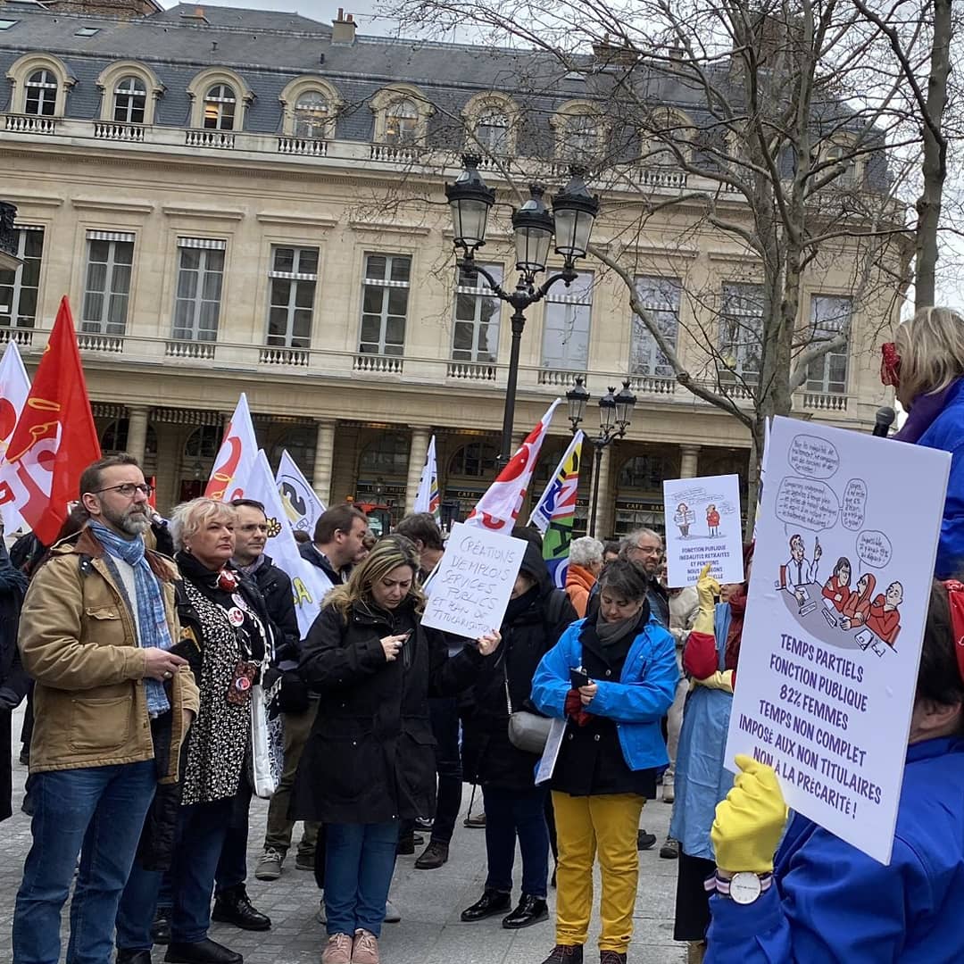 FabienGolfier's tweet photo. #Retraites Rassemblement unitaire #FonctionPublique #03032020 #egalitefemmehomme #egalitehommefemme #secgenfafp @FederationAuto @fa_fpt
#LesGrandesGagnantes Exigeons l’égalité réelle entre les femmes et les hommes ! Exigeons le retrait du projet de réforme des retraites ! https://t.co/YTVpume3MP