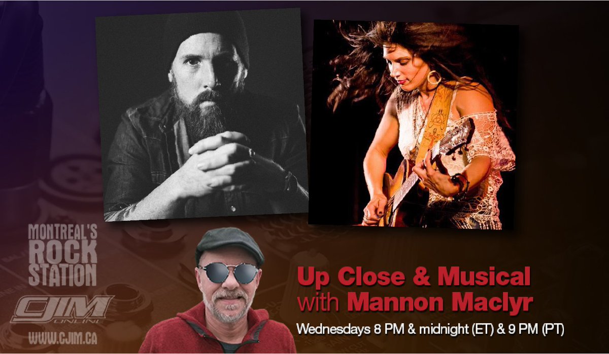 CJIM Montreal (@cjim_montreal) on Twitter photo ICYMI, catch Up Close & Musical with @mannonmaclyr, featuring incredible indie music with interviews & tracks from musicians <a href="/denigauthier/">denigauthier</a> & @christinecampb7. Listen online right here cjim.ca/live ICYMI, catch Up Close & Musical with @mannonmaclyr, featuring incredible indie music with interviews & tracks from musicians <a href="/denigauthier/">denigauthier</a> & @christinecampb7. Listen online right here cjim.ca/live