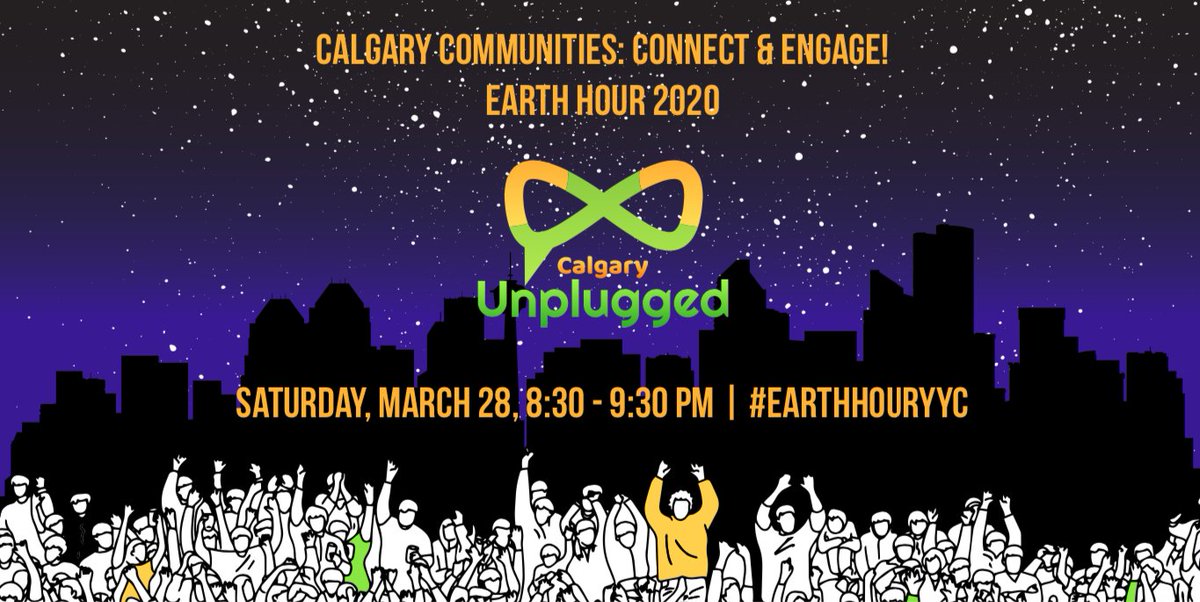 Hey Calgary Community Associations! Looking for a new and easy way to ENGAGE folks from your community? This Earth Hour let's have a little fun! #yyc #EarthHourYYC #CalgaryUnplugged
