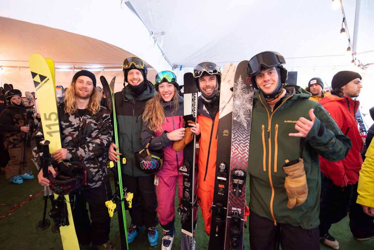 redresort's tweet photo. This past week marked the 3rd year in a row of RED hosting the 20th Annual Powder Week! ❄️ Over 130 pairs of skis were tested for the 2021 @powdermagazine buyer's guide. Stay tuned for our video recap! 🎥
#REDresort #AllFriendsOnAPowderDay #Rossland #PowderWeek 📸: Ashley Voykin https://t.co/ogtiulyzSQ