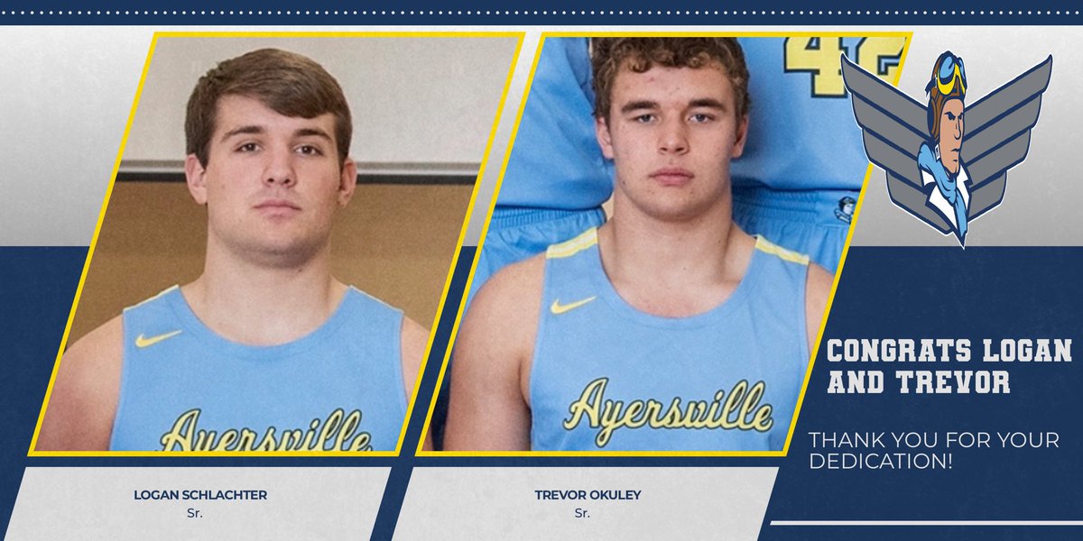 A special shoutout to TO and Logan! Thanks for your dedication to our program guys!!