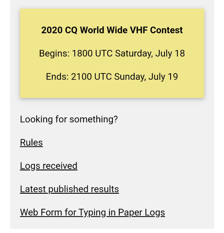 RadioOSG's tweet photo. Chegando a hora de iniciar os preparativos para os contestes de #VHF #cqwwvhf #avhfc #bsbvhf

 CQ World Wide VHF Contest The contest promotes VHF activity on the 6 and 2 meter bands with participation from around the world

#hamradio #amateurradio #radioamador #dxssb #vhfdx #pt5c https://t.co/hMbHK4wMjP