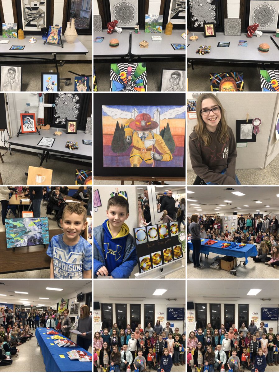 Bill Mayer (@mayer1nes) on Twitter photo Just a couple pics of all the smiles from tonight’s ART SHOW! 🎨🖼
<a href="/JenRed824/">Jenny Mckibben</a> <a href="/DramaMunchkin/">Laura Telepak</a> did an UNBELIEVABLE job once again for our Blue Streak Families! Bravo!
Thx to @mrhead_mhs for adding a nice touch too w/ MHS work! <a href="/KriegmontSES/">Shannon Kriegmont</a> @EricTho21409819 Just a couple pics of all the smiles from tonight’s ART SHOW! 🎨🖼
<a href="/JenRed824/">Jenny Mckibben</a> <a href="/DramaMunchkin/">Laura Telepak</a> did an UNBELIEVABLE job once again for our Blue Streak Families! Bravo!
Thx to @mrhead_mhs for adding a nice touch too w/ MHS work! <a href="/KriegmontSES/">Shannon Kriegmont</a> @EricTho21409819