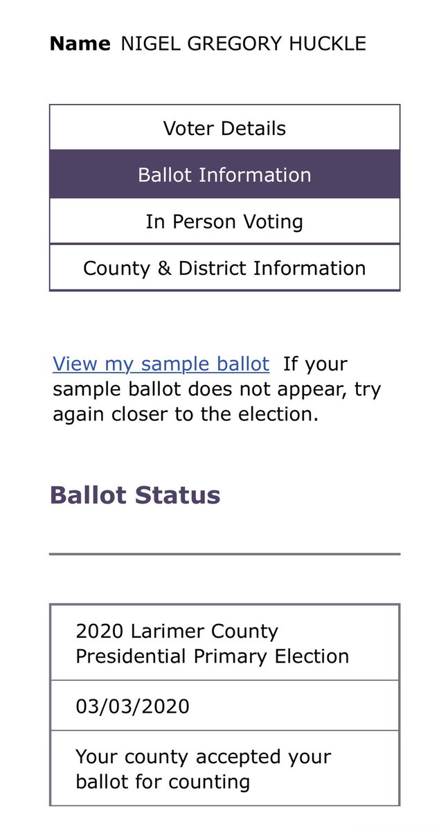 nigelthornbxrry's tweet photo. #IVotedForWarren https://t.co/8K7L2zUyY3