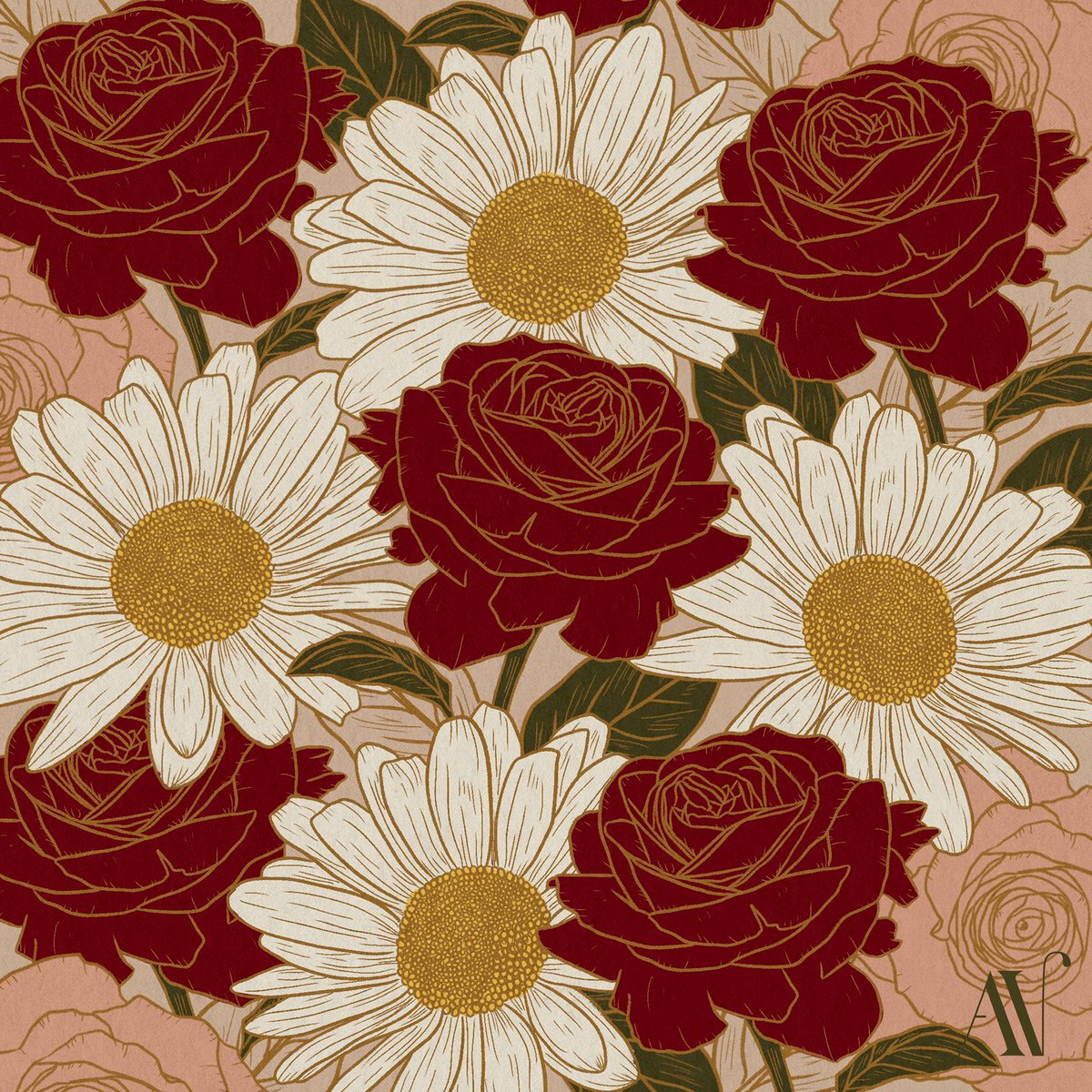 alfajone's tweet photo. Hey there! I’m Alyanna an illustrator/pattern designer from the Philippines. I’m fond of drawing flora and fauna and experimenting with patterns and textures. 🌱✨

#VisibleWomen 
Follow me on IG: @alfajone 💖 https://t.co/8bTCD8sMVL