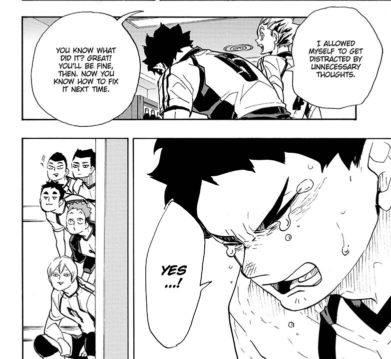 remember when akaashi had a mental breakdown during a match and he keeps comparing himself to kags or tsumu but bokuto is there for him saying it'll be fine and akaashi is crying because that's exactly what he needs to hear...