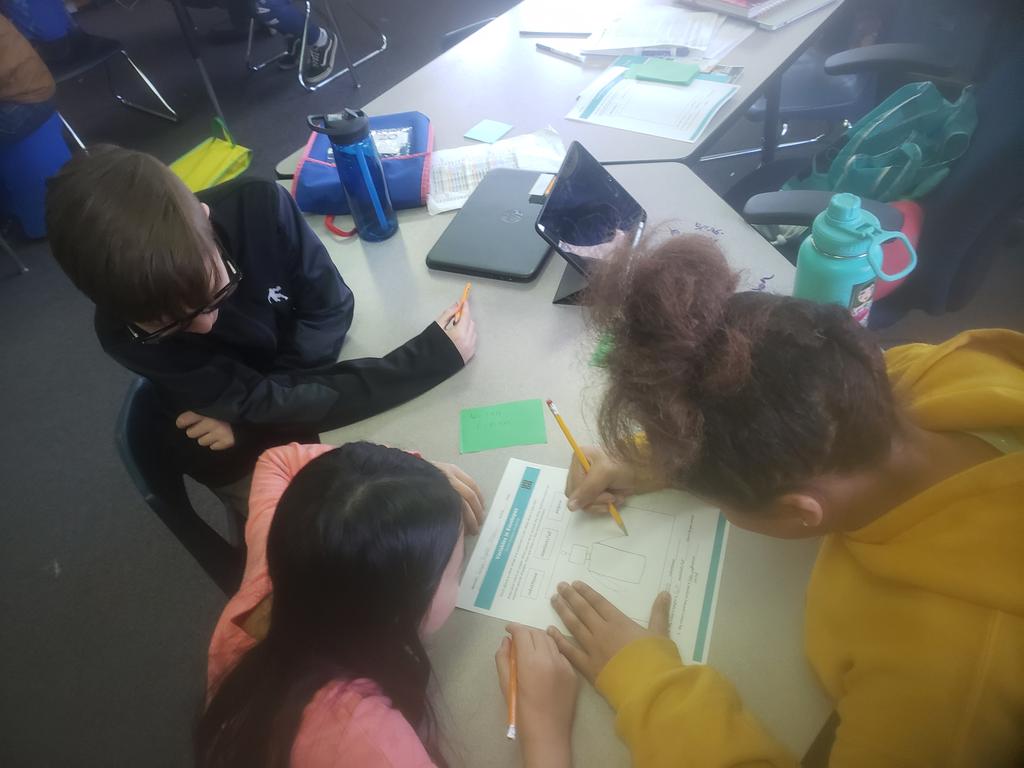 Completing our first <a href="/codeorg/">Code.org</a> #unplugged activity in our coding student interest group today! They had fun learning about variables. #CLEstars