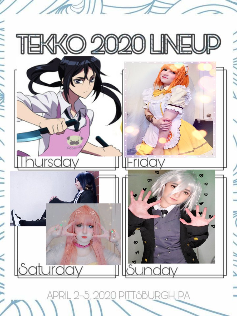 yuzugami_'s tweet photo. this is my last and FINALIZED lineup 
#tekko2020 https://t.co/c0jSs2OfTG