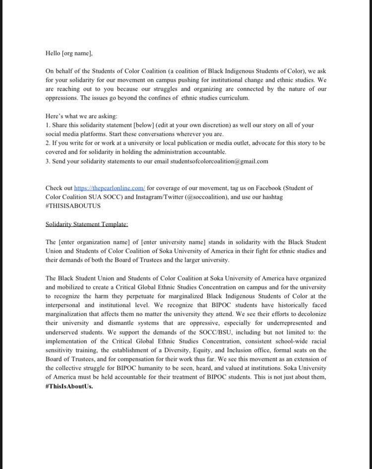 sokacges's tweet photo. The last page of our statement &amp; our solidarity kit. Sign the petition in our bio. For more information, please message us. https://t.co/vcmMVIZ8sH